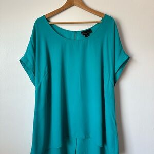Lane Bryant Teal Women's Blouse size 22-24